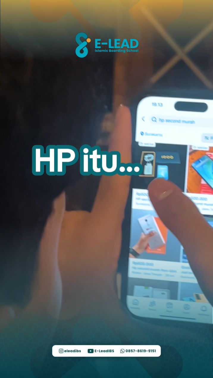 📱 Anak-anak hari ini memang tak bisa lepas dari gadget.
Masalahnya bukan dipakai atau tidak, tapi dipakai untuk apa.

Di ELead, sambil nunggu berbuka, santri belajar Meta Ads.
HP yang biasanya cuma buat hiburan, kami arahkan jadi alat belajar & produktivitas. Begitu adzan, HP ditutup. Kami berbuka dan sholat bareng.

Teknologi kami ajarkan dengan arah, adab, dan tujuan hidup. Semoga Allah jaga anak-anak kita dari kebisingan fitnah dunia saat ini. BarakaAllahufiikum ✨