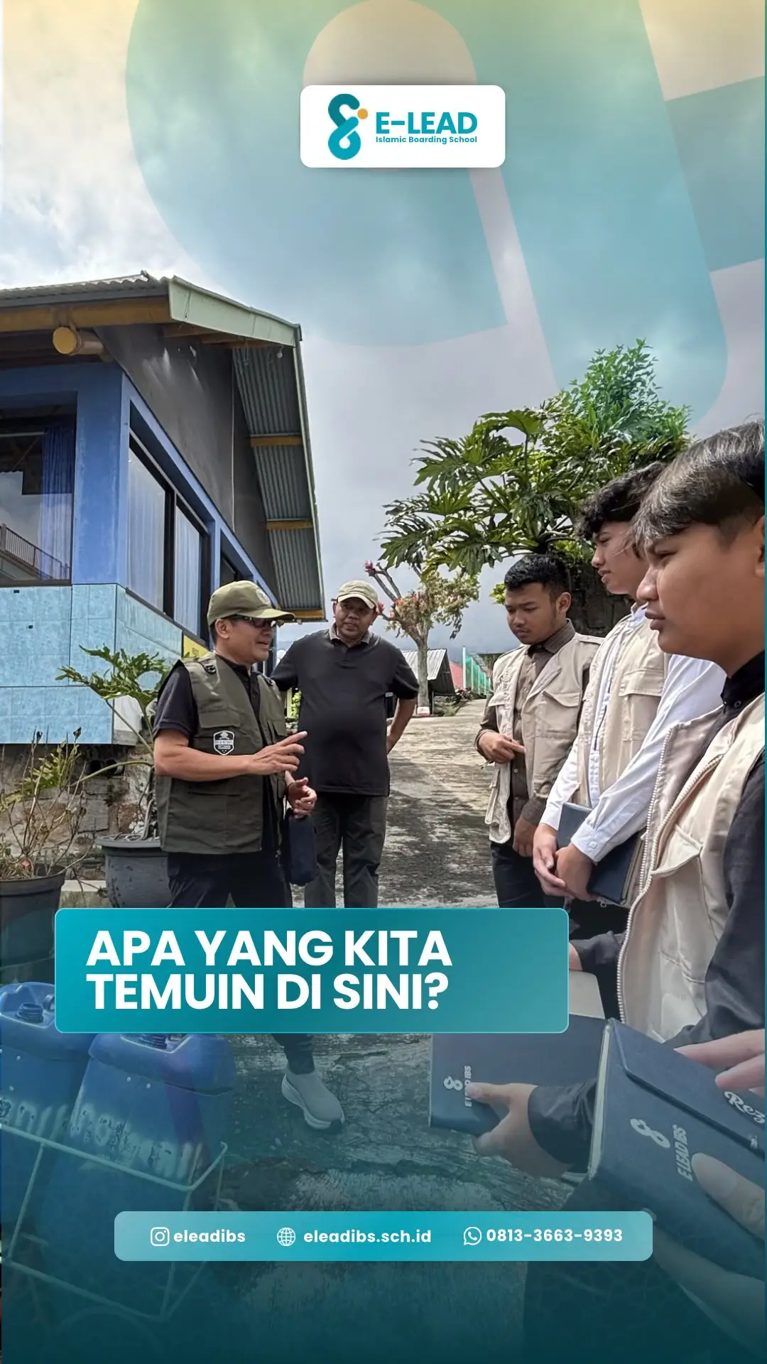 Hari ini santri ELead IBS belajar bahwa masa depan tidak dibangun hanya dengan keinginan, tetapi dengan pola pikir yang benar.

Bersama Abah Mul selaku pembina ELead IBS, anak-anak diajak memahami tentang cara melihat peluang, berani memulai, siap bertumbuh, dan tidak mudah menyerah.

Karena sebelum sukses dalam amal, bisnis, dan kehidupan, seseorang harus menang dulu dalam mindset-nya.